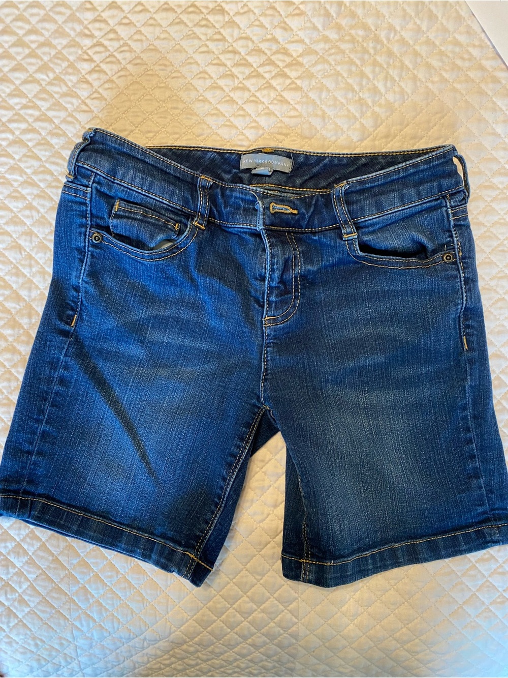 New York & Co Blue Denim Women's Shorts